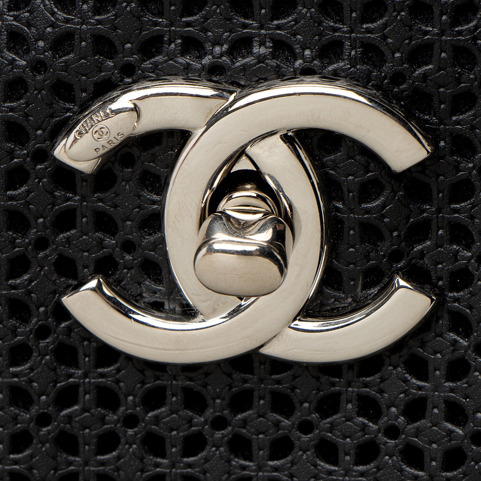 Chanel Perforated Calfskin Up In The Air Large Tote