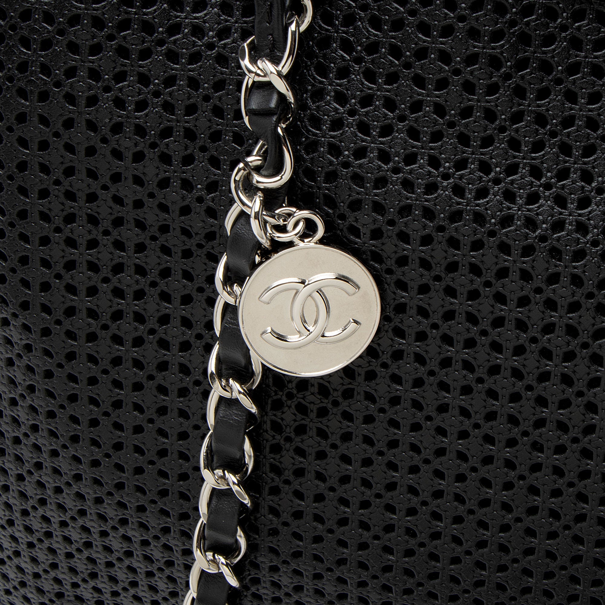 Chanel Perforated Calfskin Up In The Air Large Tote
