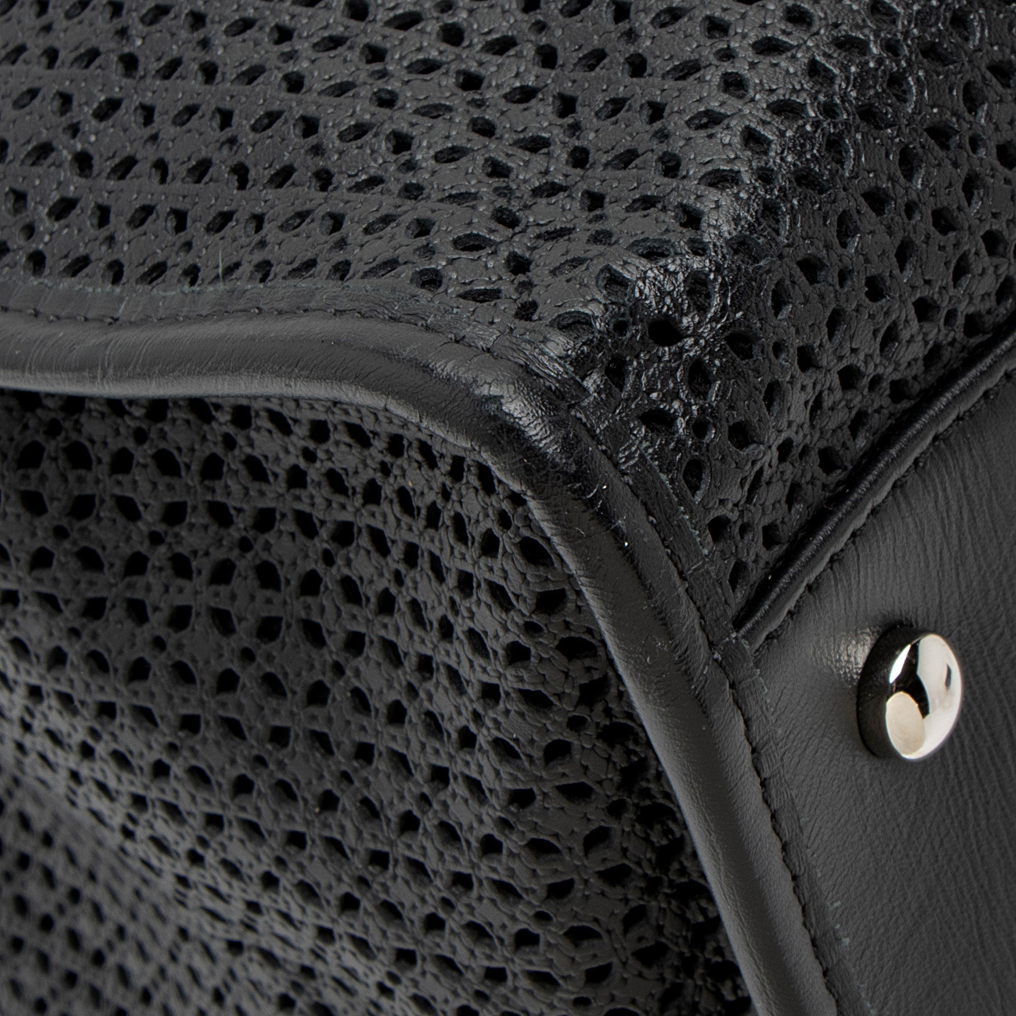 Chanel Perforated Calfskin Up In The Air Large Tote