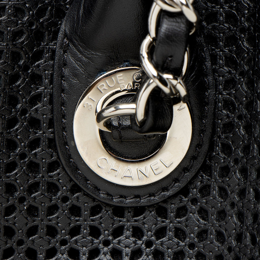 Chanel Perforated Calfskin Up In The Air Large Tote