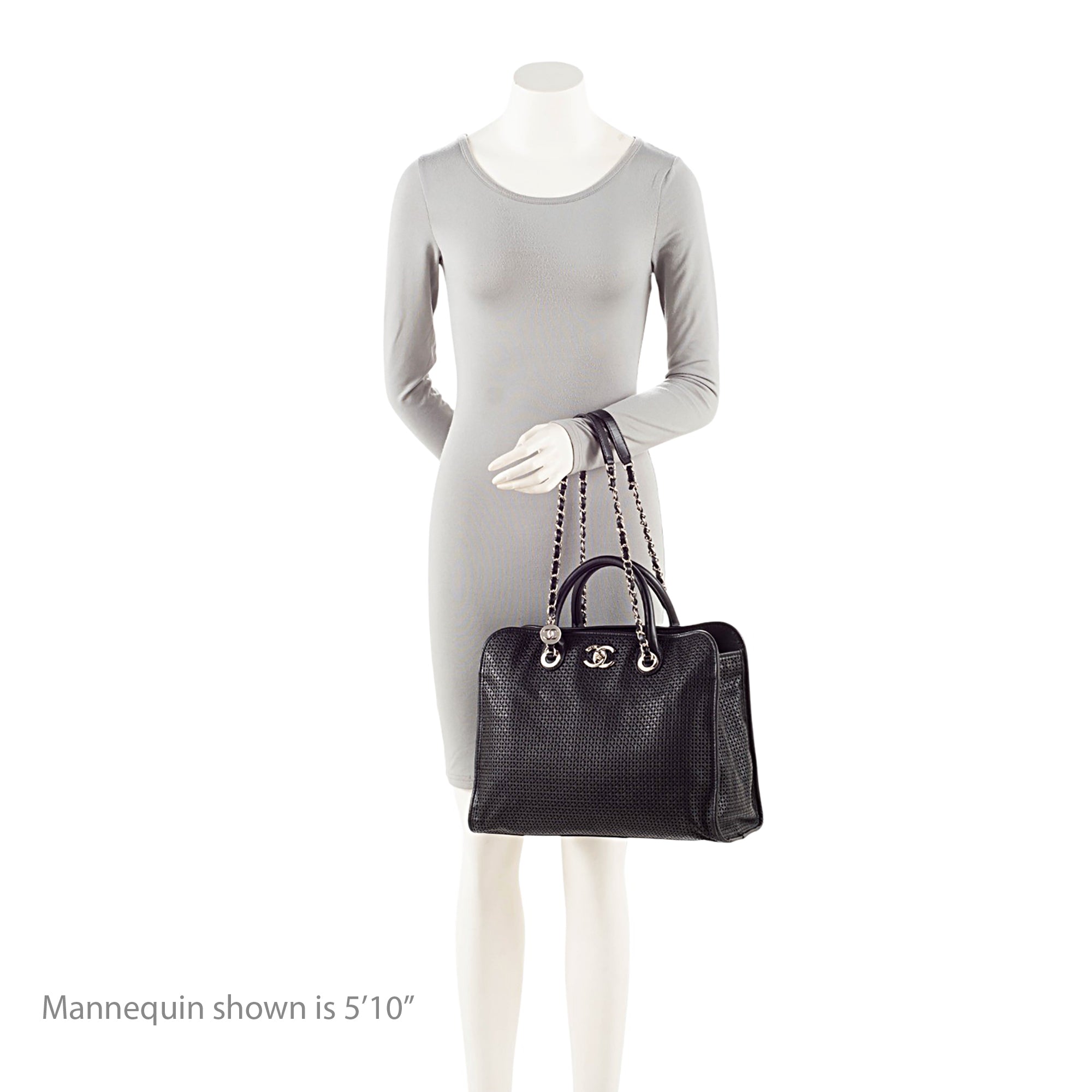 Chanel Perforated Calfskin Up In The Air Large Tote