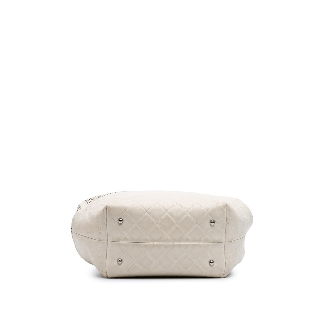 Chanel Perforated Calfskin Up In The Air North South Tote