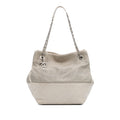 Chanel Perforated Calfskin Up In The Air North South Tote
