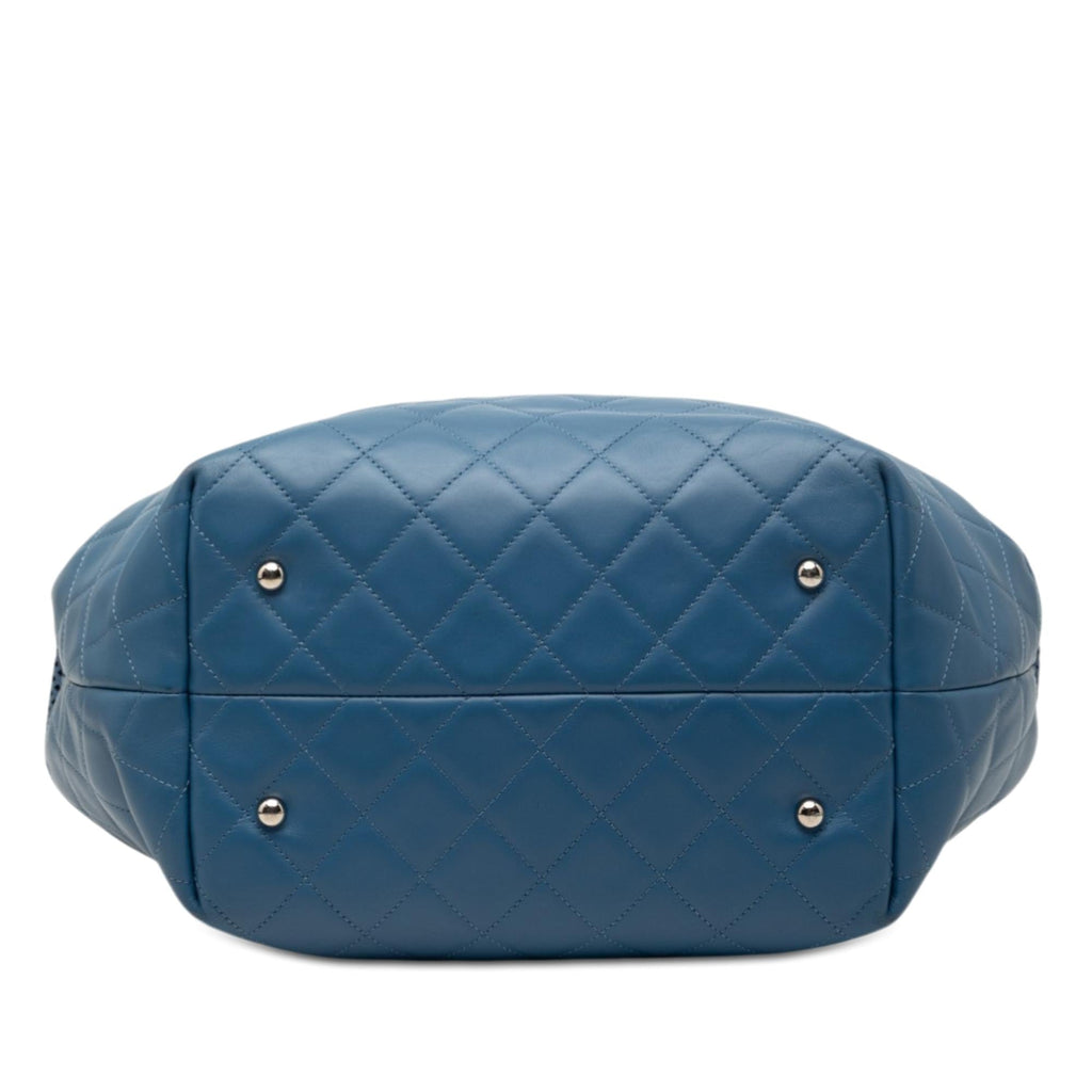 Chanel Perforated Calfskin Up In The Air North South Tote
