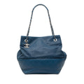 Chanel Perforated Calfskin Up In The Air North South Tote