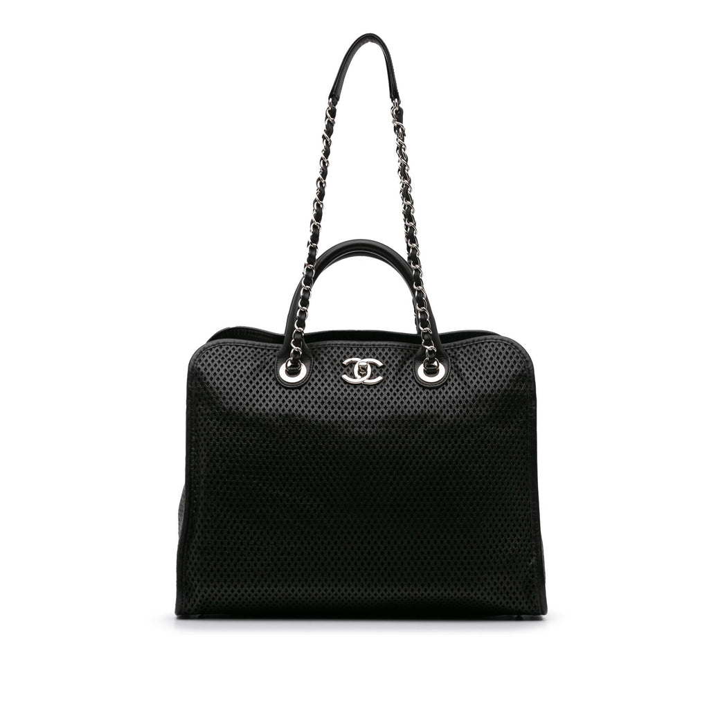 Chanel Perforated Calfskin Up In The Air Tote