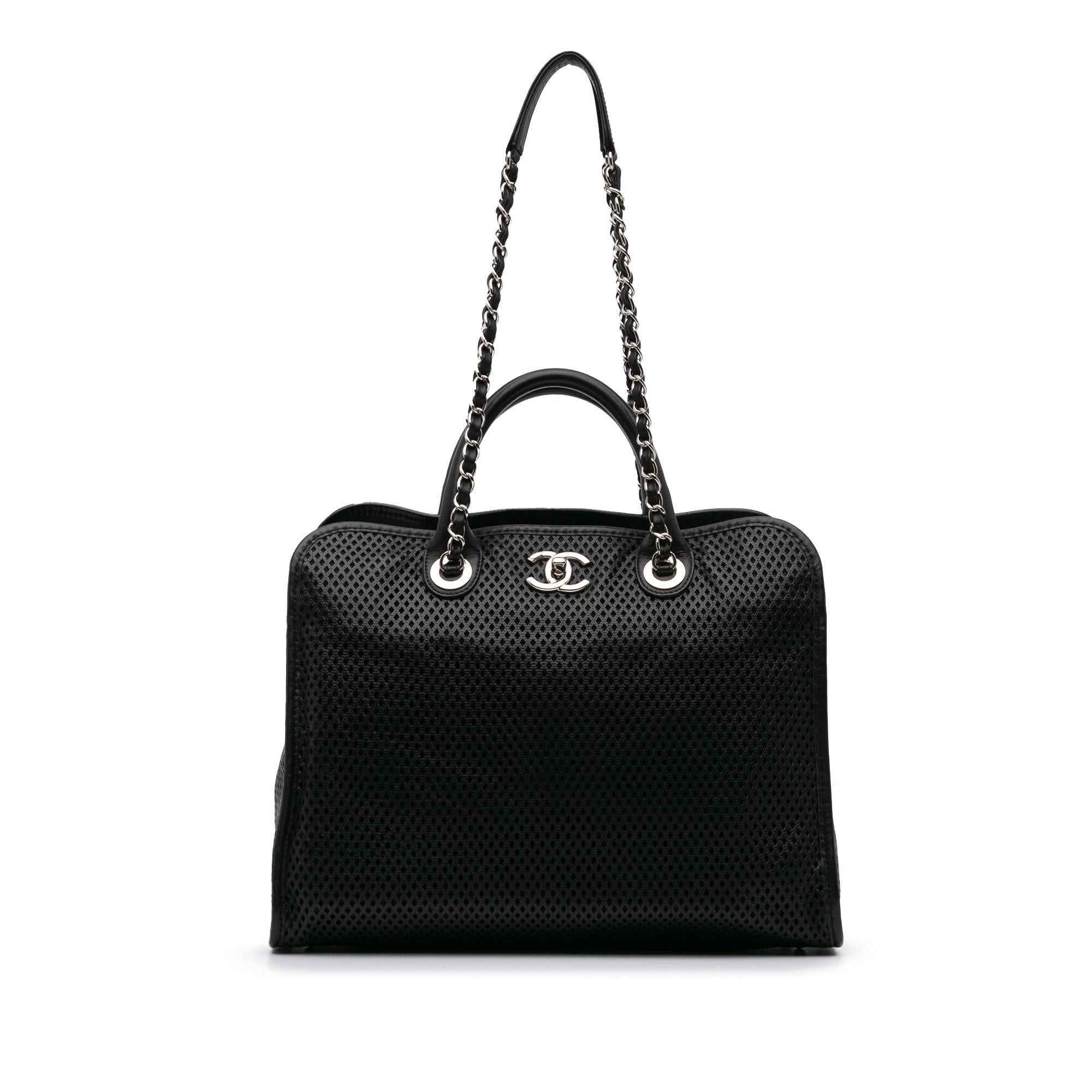 Chanel Perforated Calfskin Up In The Air Tote