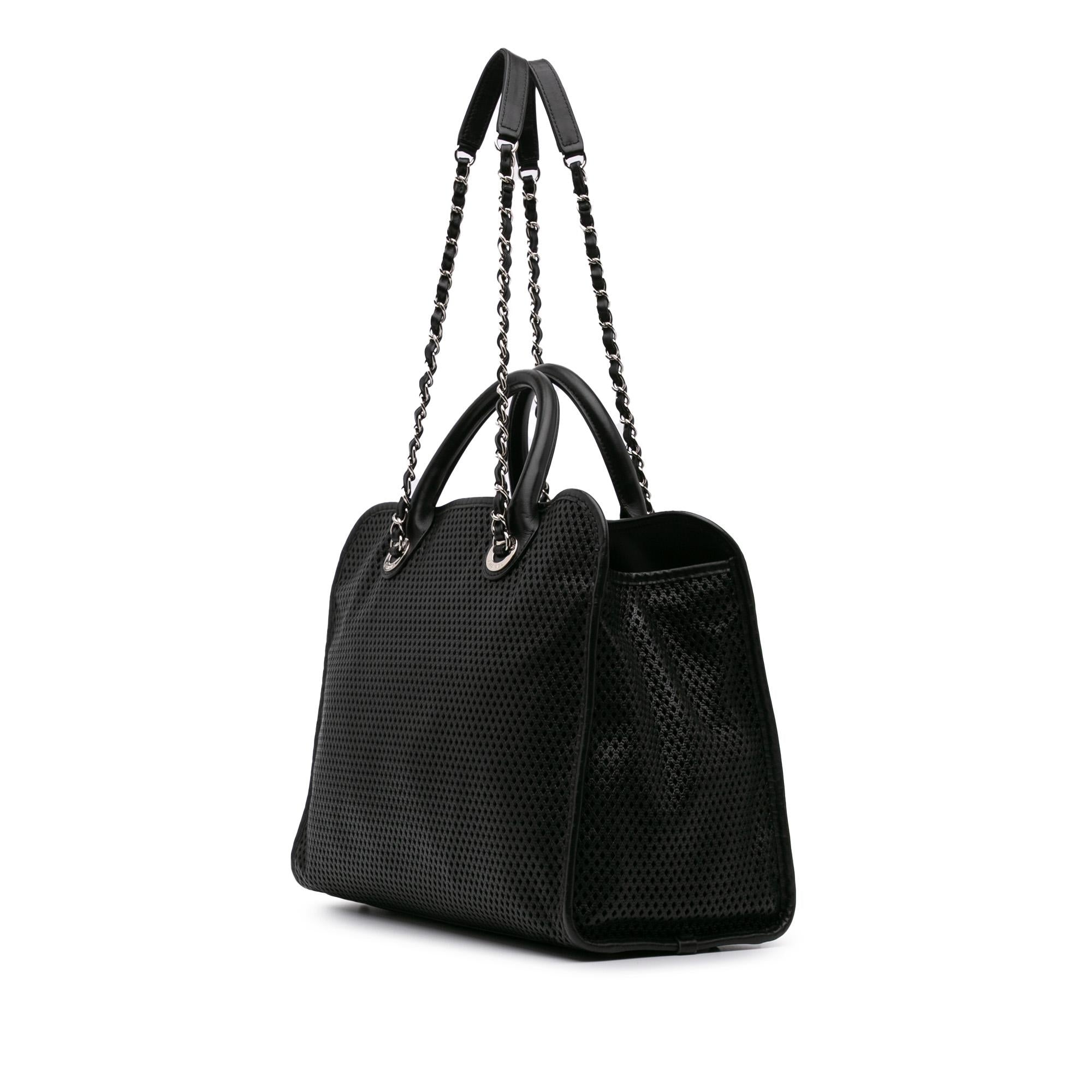 Chanel Perforated Calfskin Up In The Air Tote
