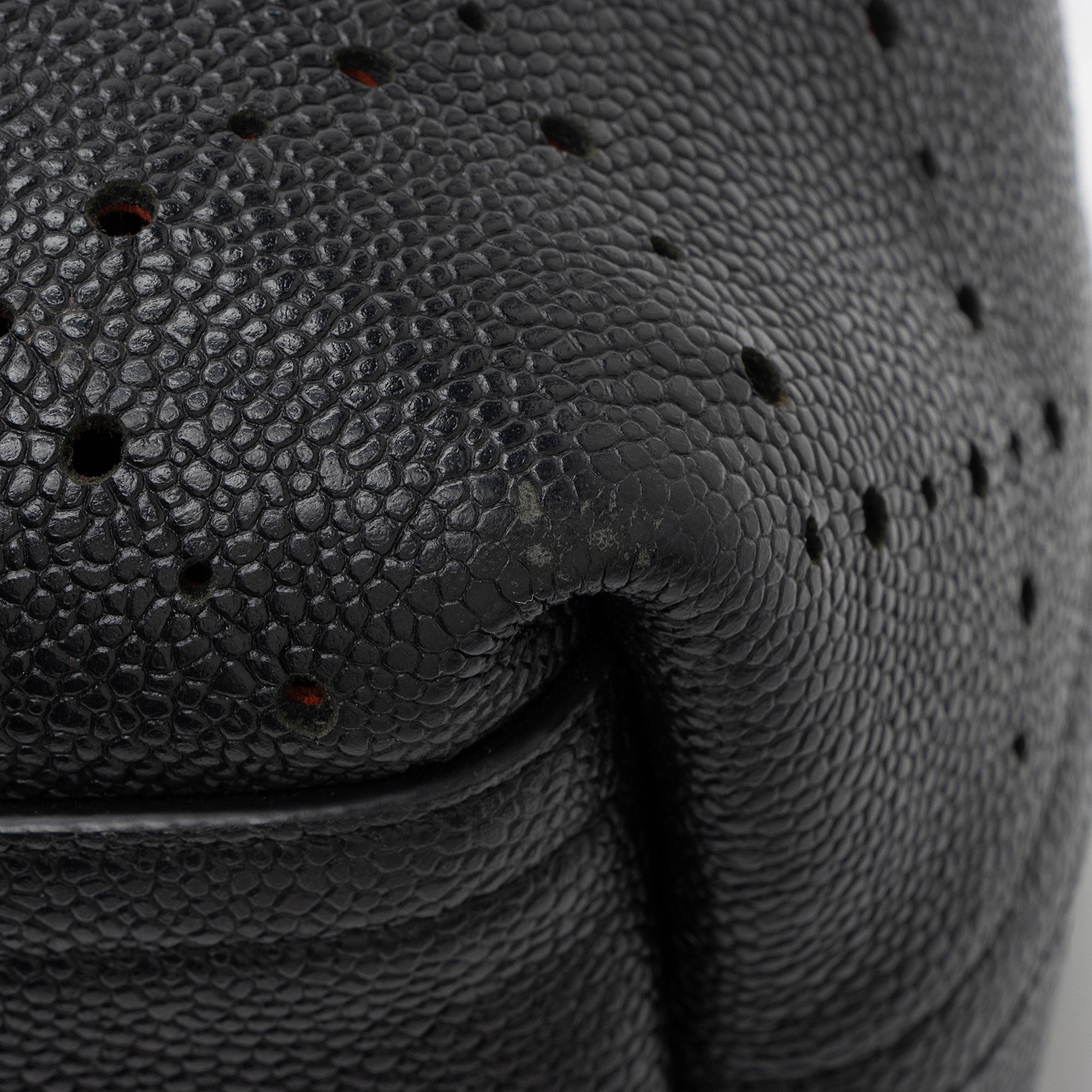 Chanel Perforated Caviar Leather Drawstring Bucket Bag