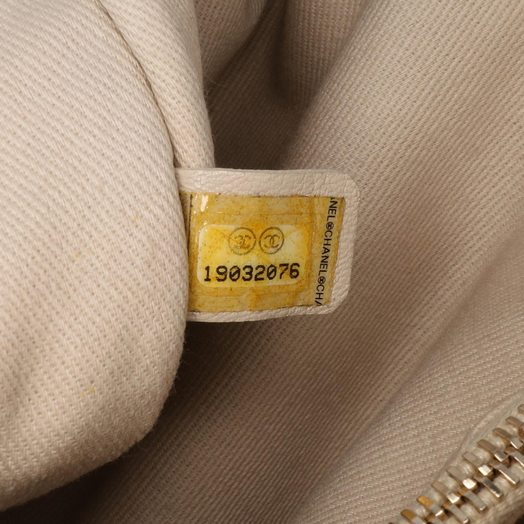 Chanel Perforated Metallic Calfskin Up In The Air Tote