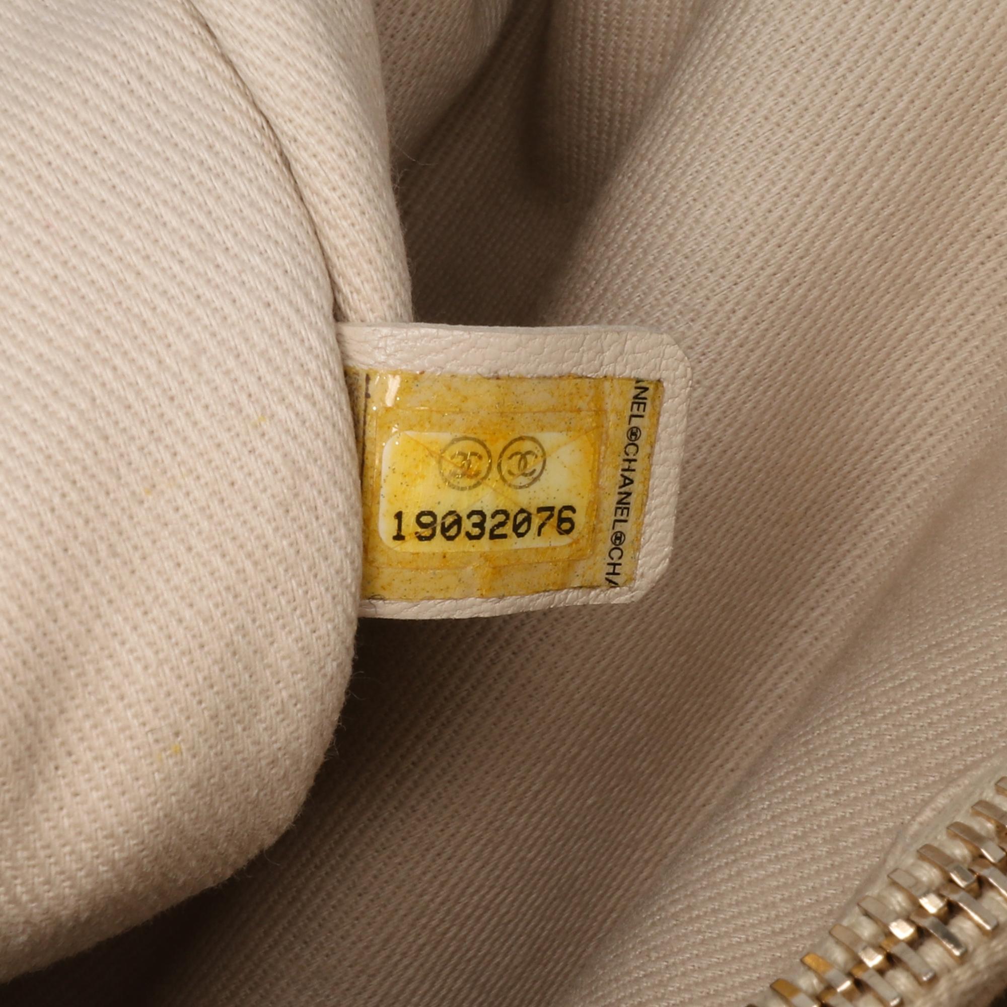 Chanel Perforated Metallic Calfskin Up In The Air Tote