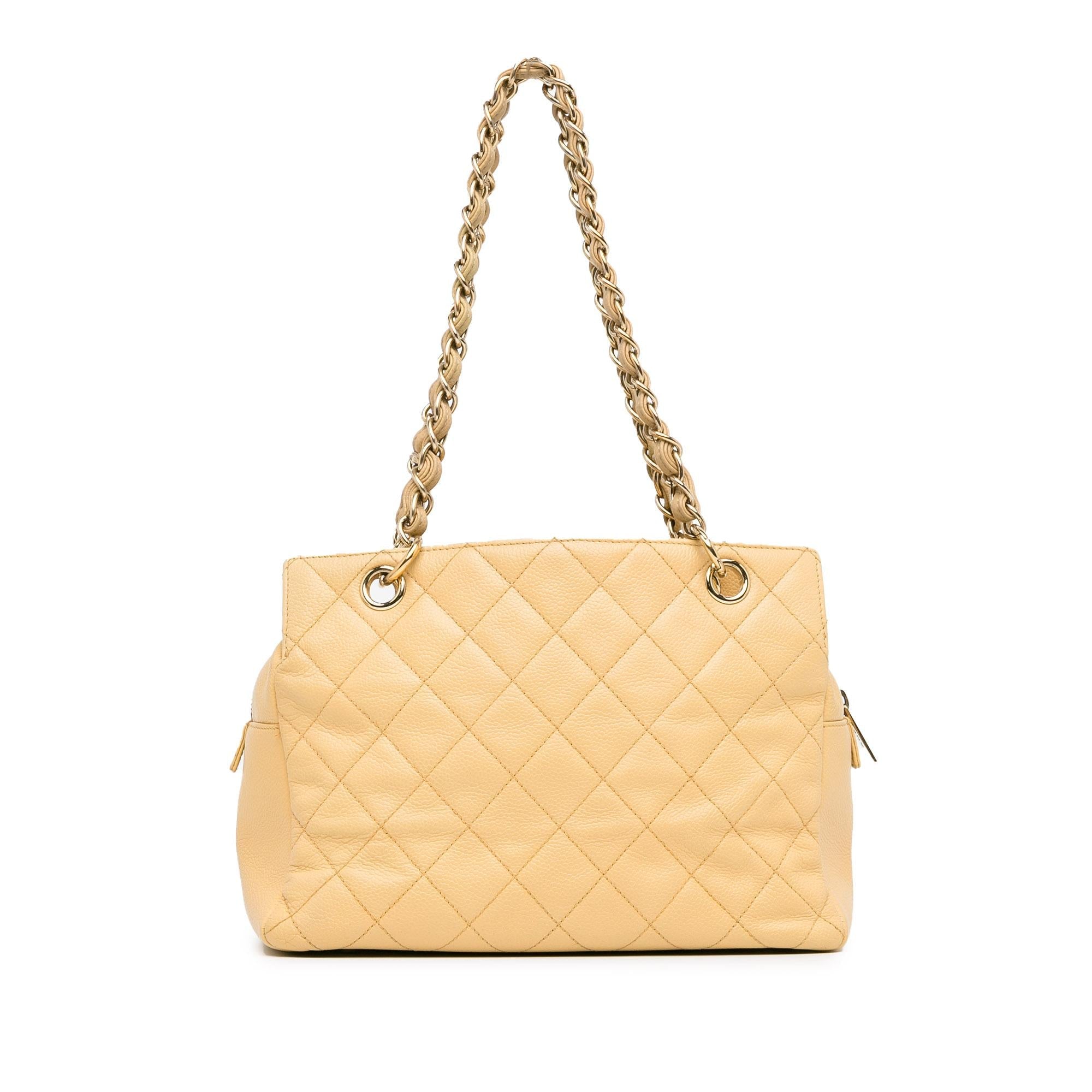 Chanel Petite Caviar Timeless Shopping Tote (SHG-BPvc34)