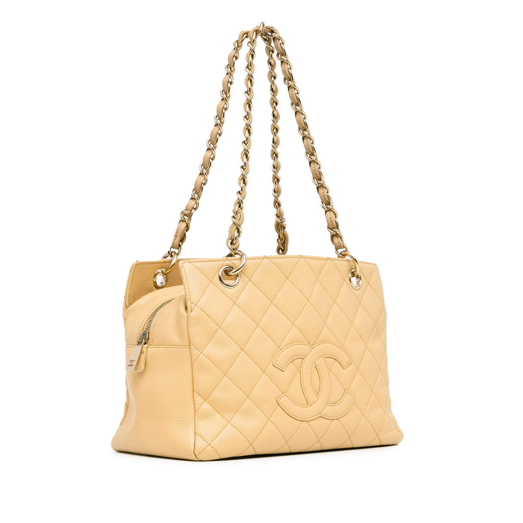 Chanel Petite Caviar Timeless Shopping Tote (SHG-BPvc34)