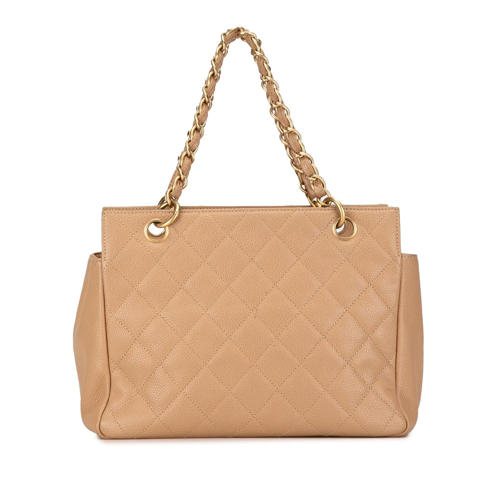 Chanel Petite Caviar Timeless Shopping Tote (SHG-HnNmDD)