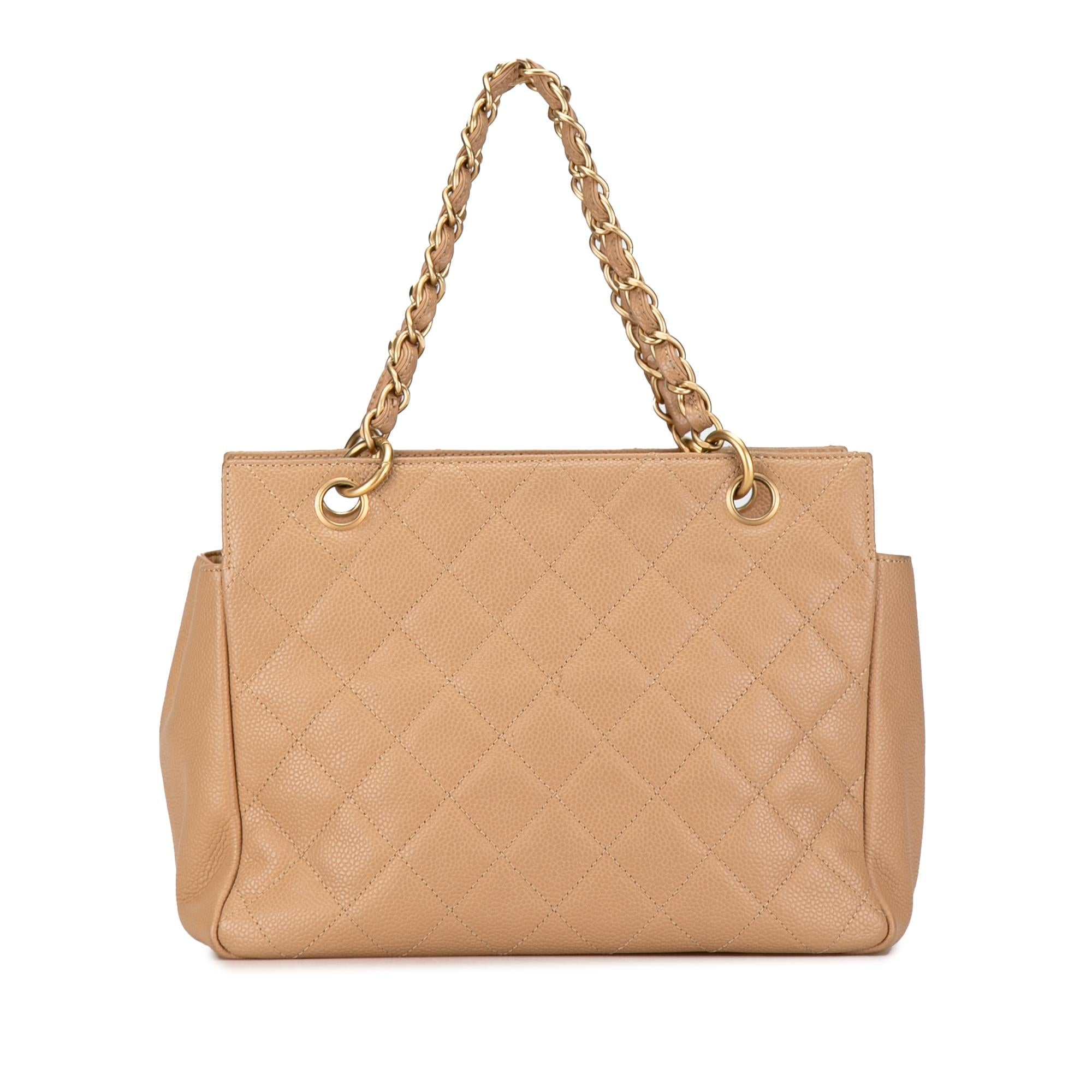 Chanel Petite Caviar Timeless Shopping Tote (SHG-HnNmDD)