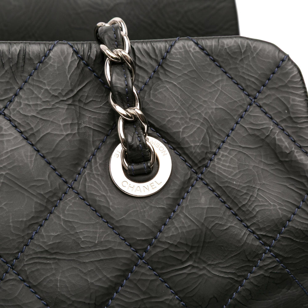 Chanel Petite Crinkled Calfskin Timeless Tote