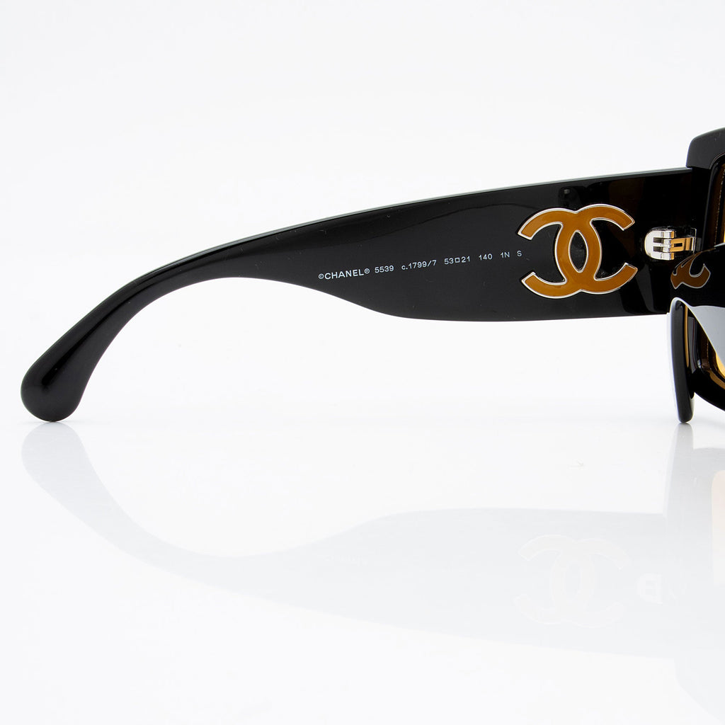 Chanel CC Pilot Sunglasses
