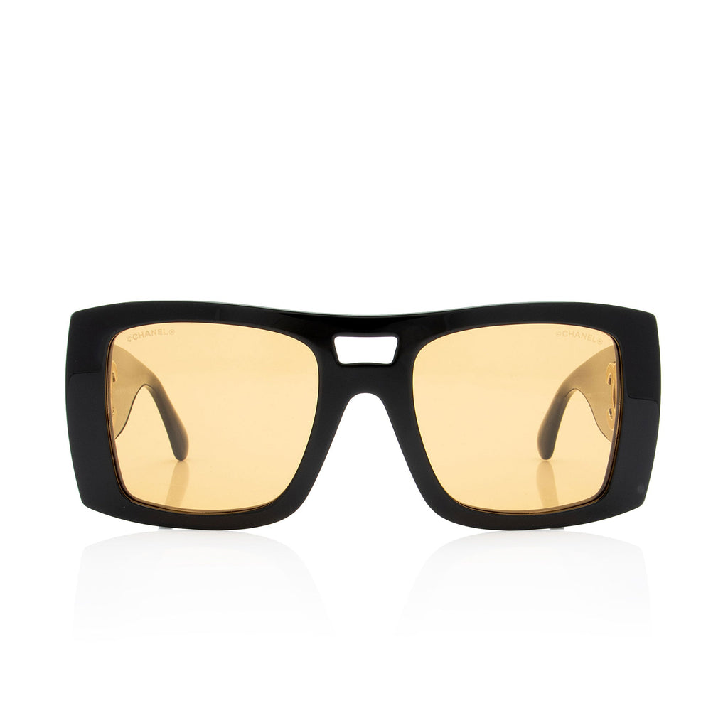 Chanel CC Pilot Sunglasses