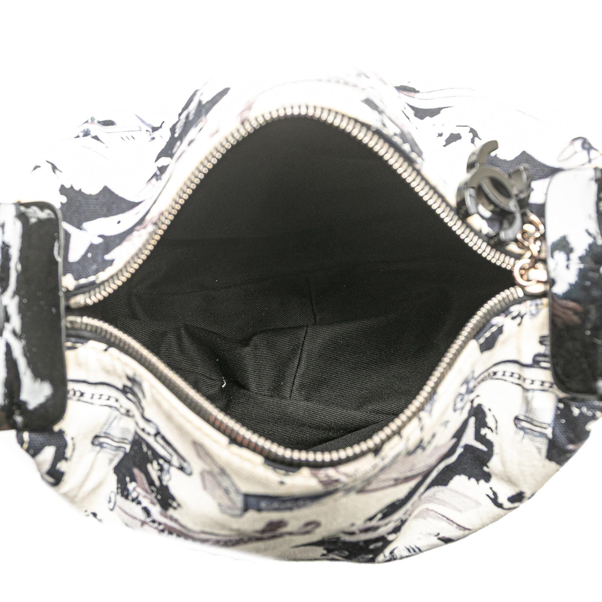 Chanel Printed Canvas Coco Airline Handbag