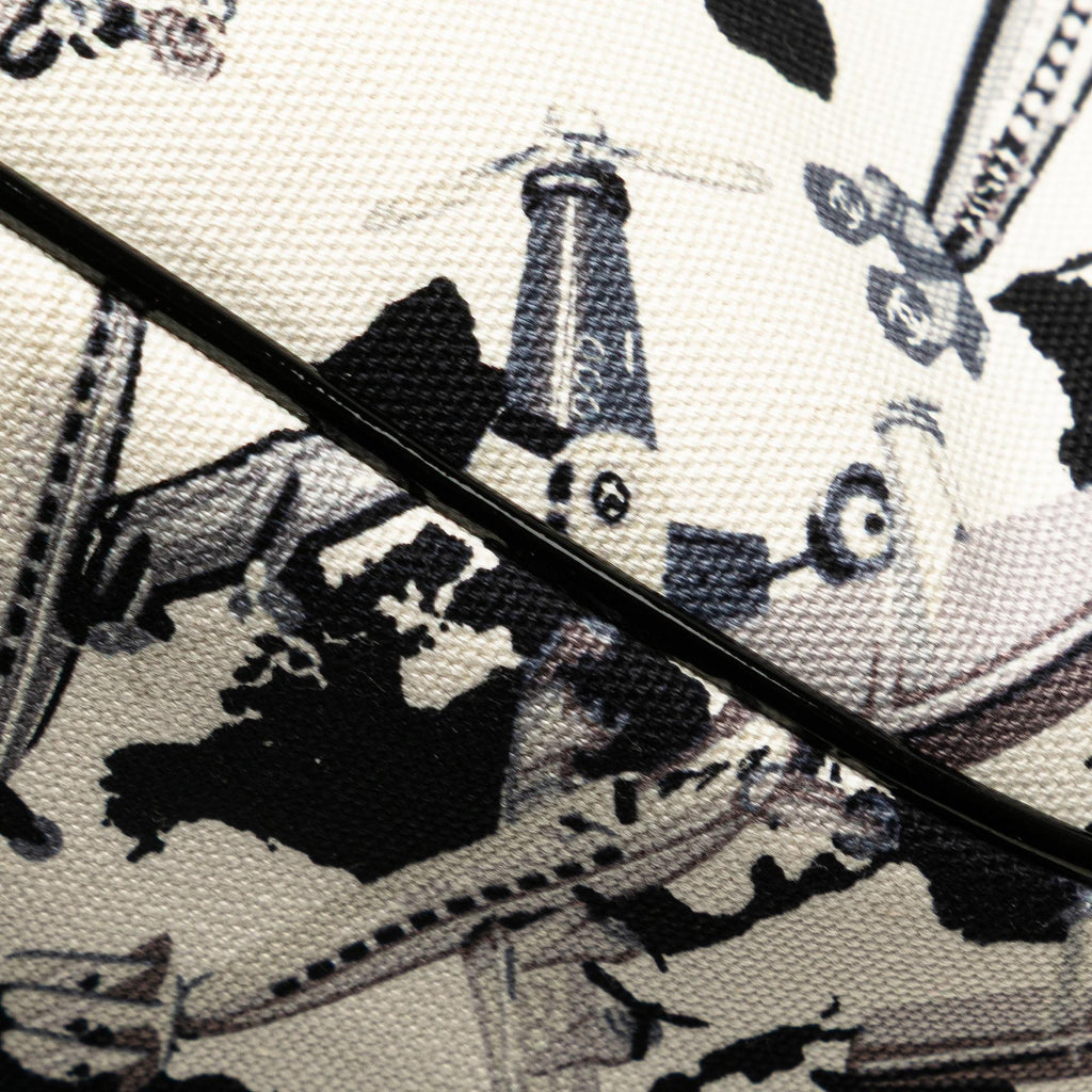 Chanel Printed Canvas Coco Airline Handbag