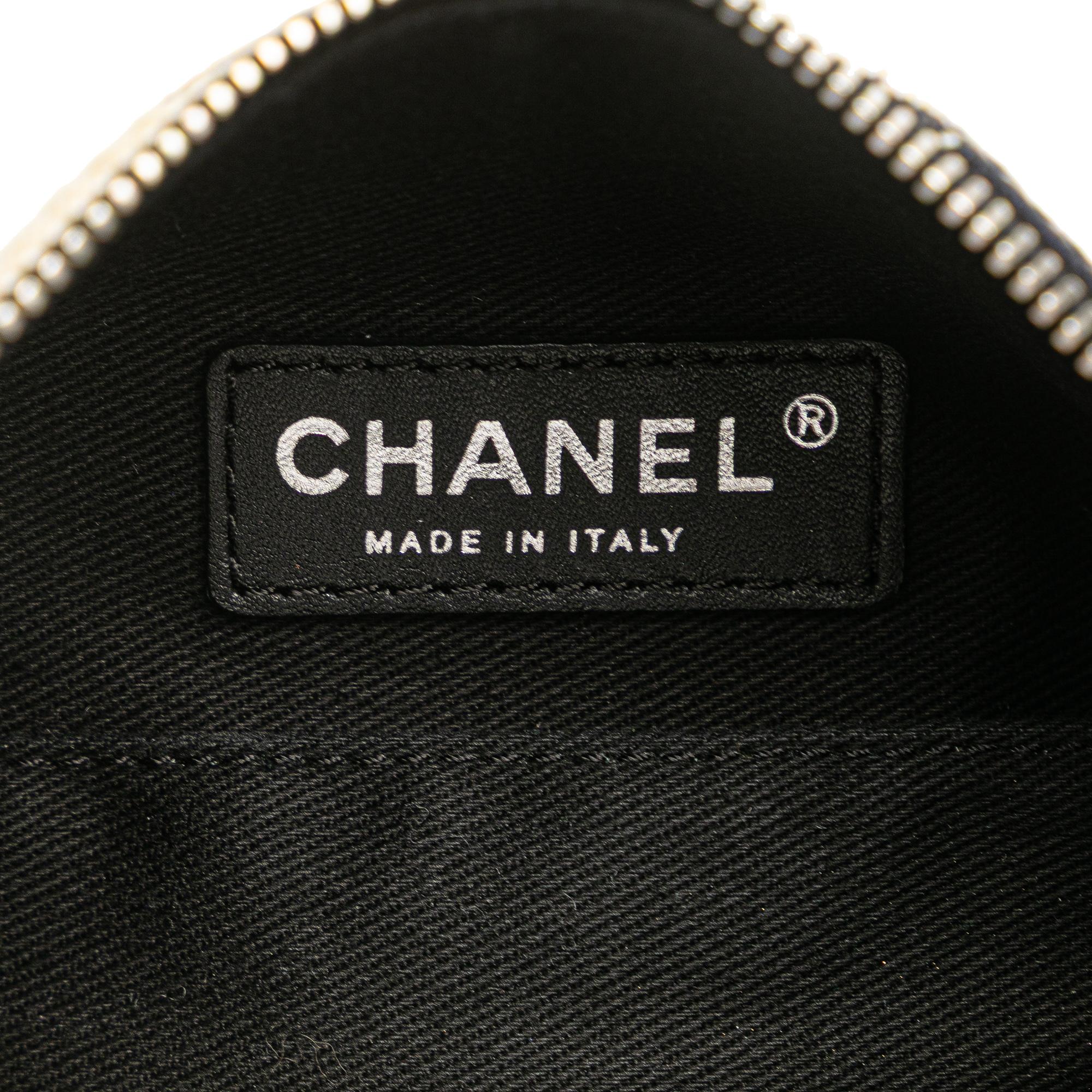 Chanel Printed Canvas Coco Airline Handbag