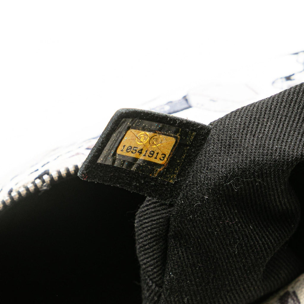 Chanel Printed Canvas Coco Airline Handbag