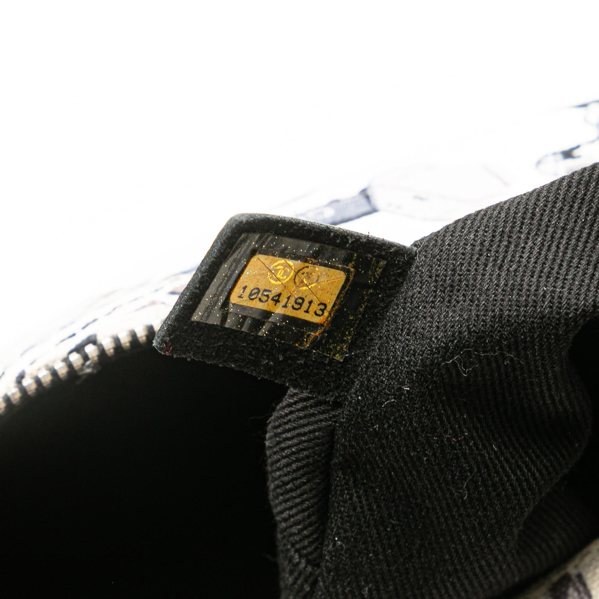 Chanel Printed Canvas Coco Airline Handbag