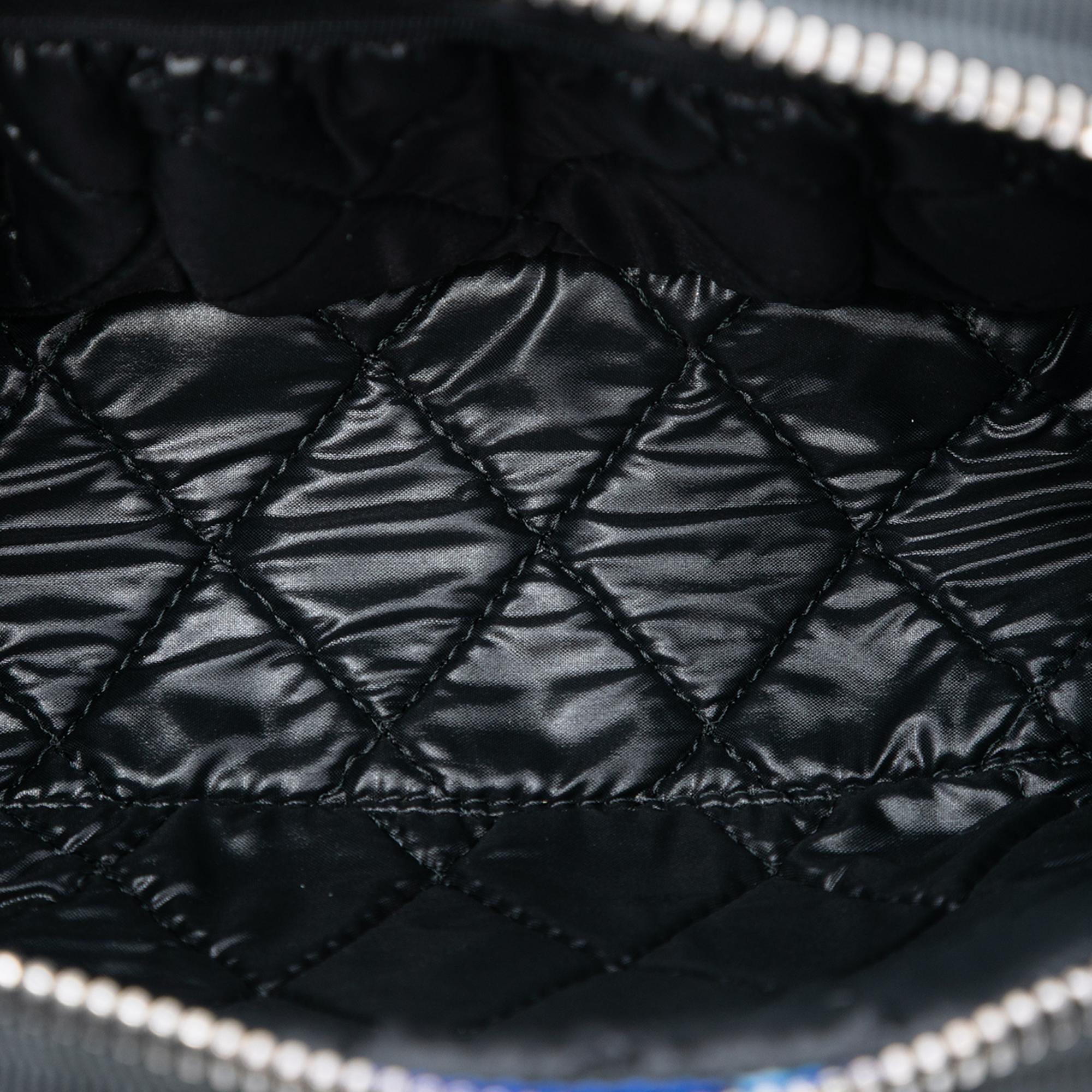 Chanel Printed Nylon Airlines Pouch