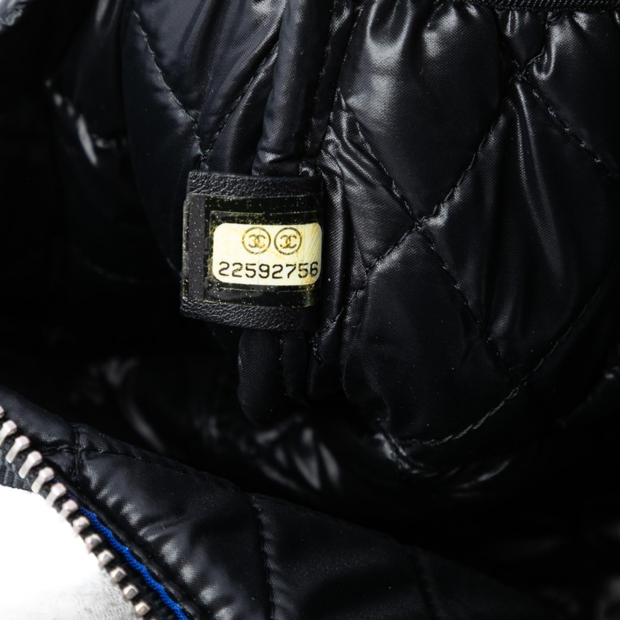 Chanel Printed Nylon Airlines Pouch