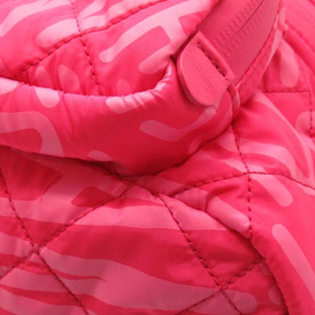 Chanel Printed Nylon Coco Neige Convertible Backpack (SHG-eS0Mxe)