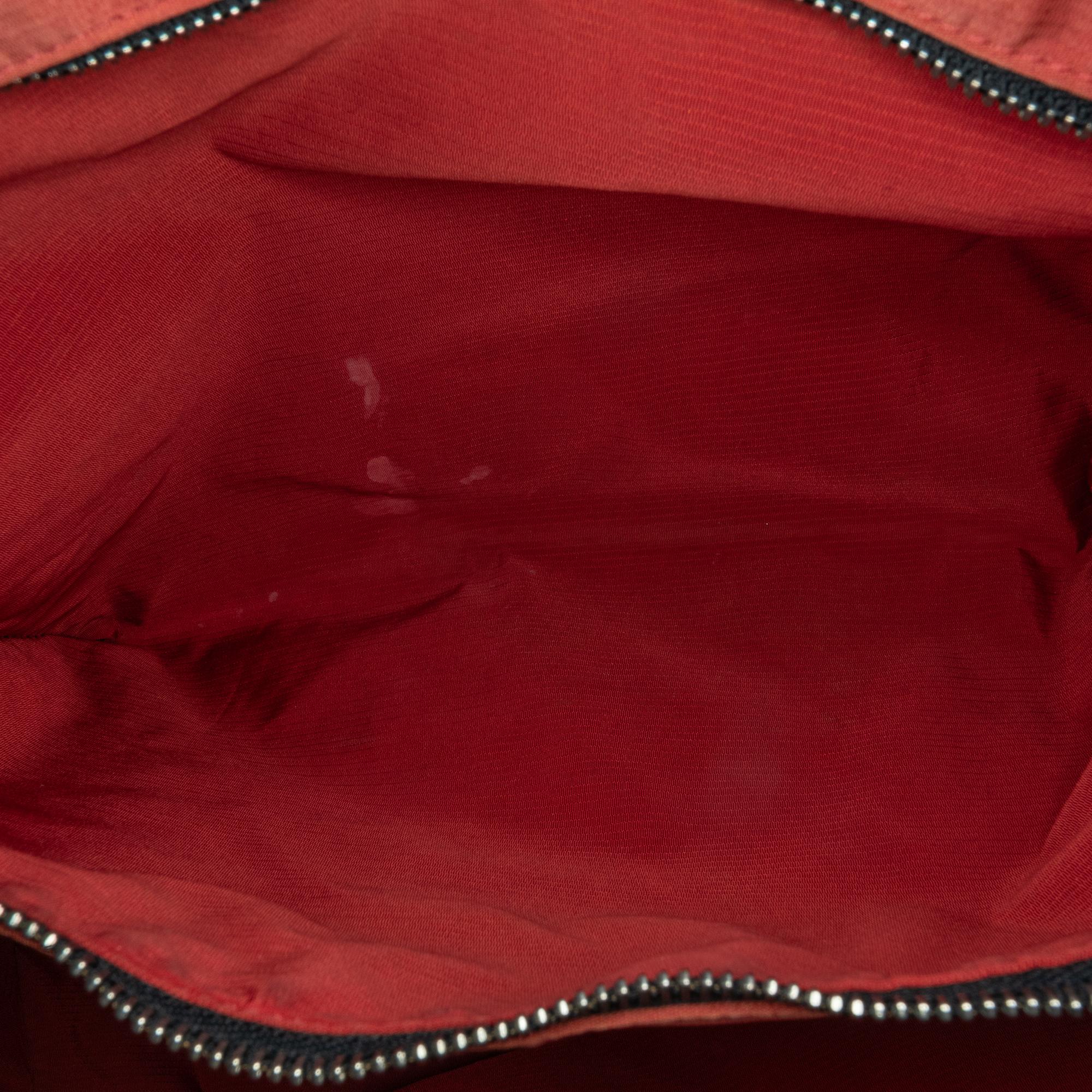 Chanel Printed Nylon Travel Line Tote (SHG-2FLMsd)