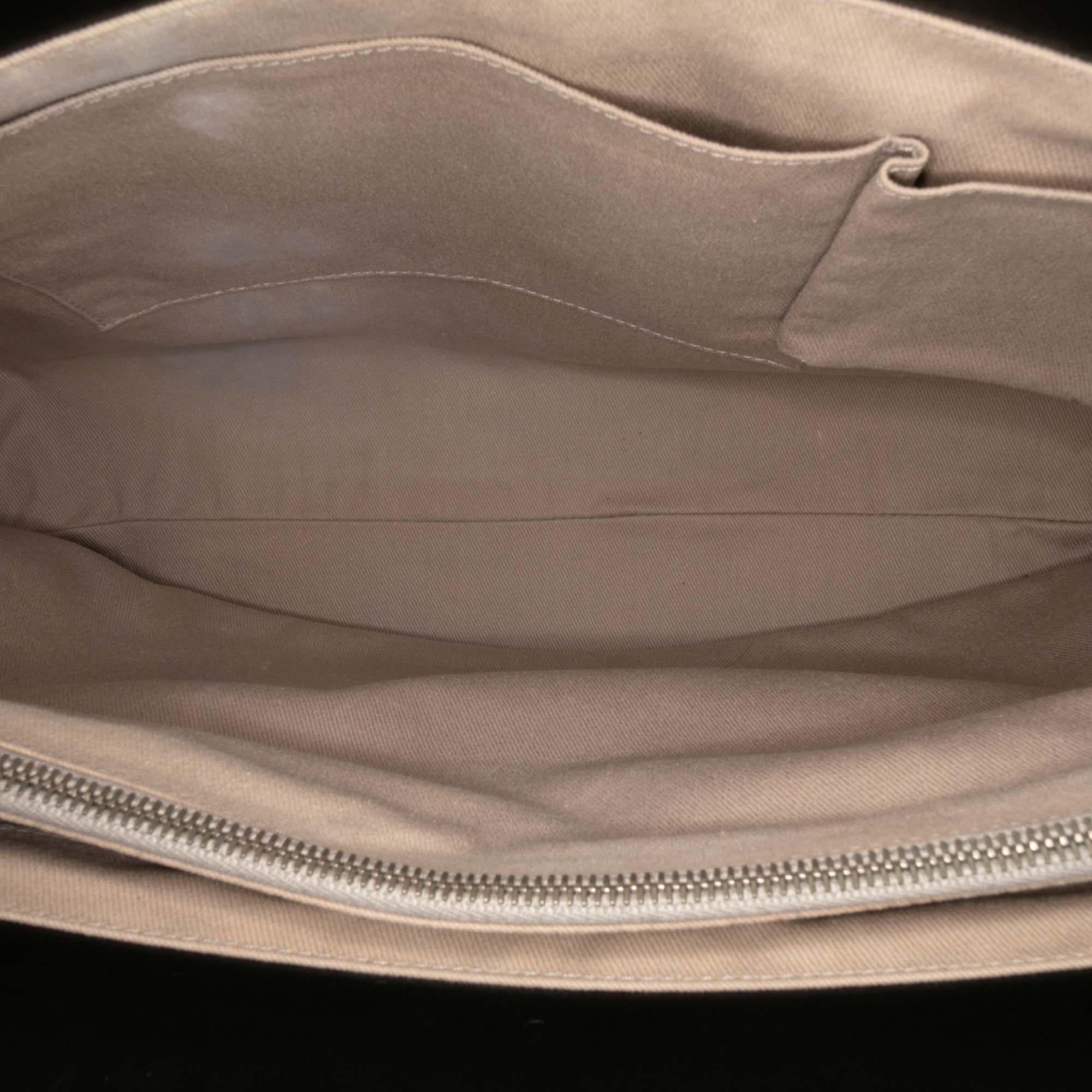 Chanel Quilted Aged Calfskin Be CC Shopper Tote