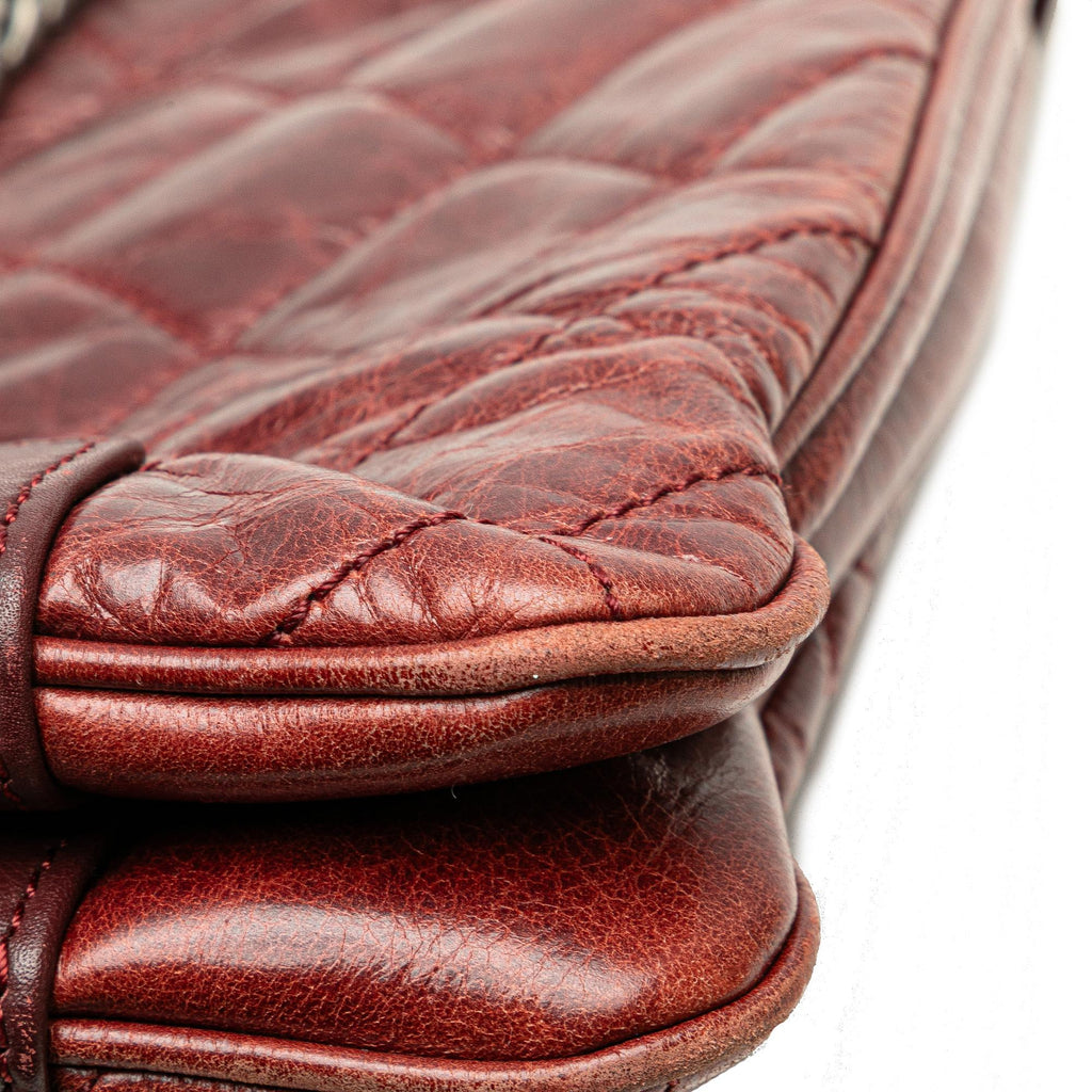 Chanel Quilted Aged Calfskin East West Tote