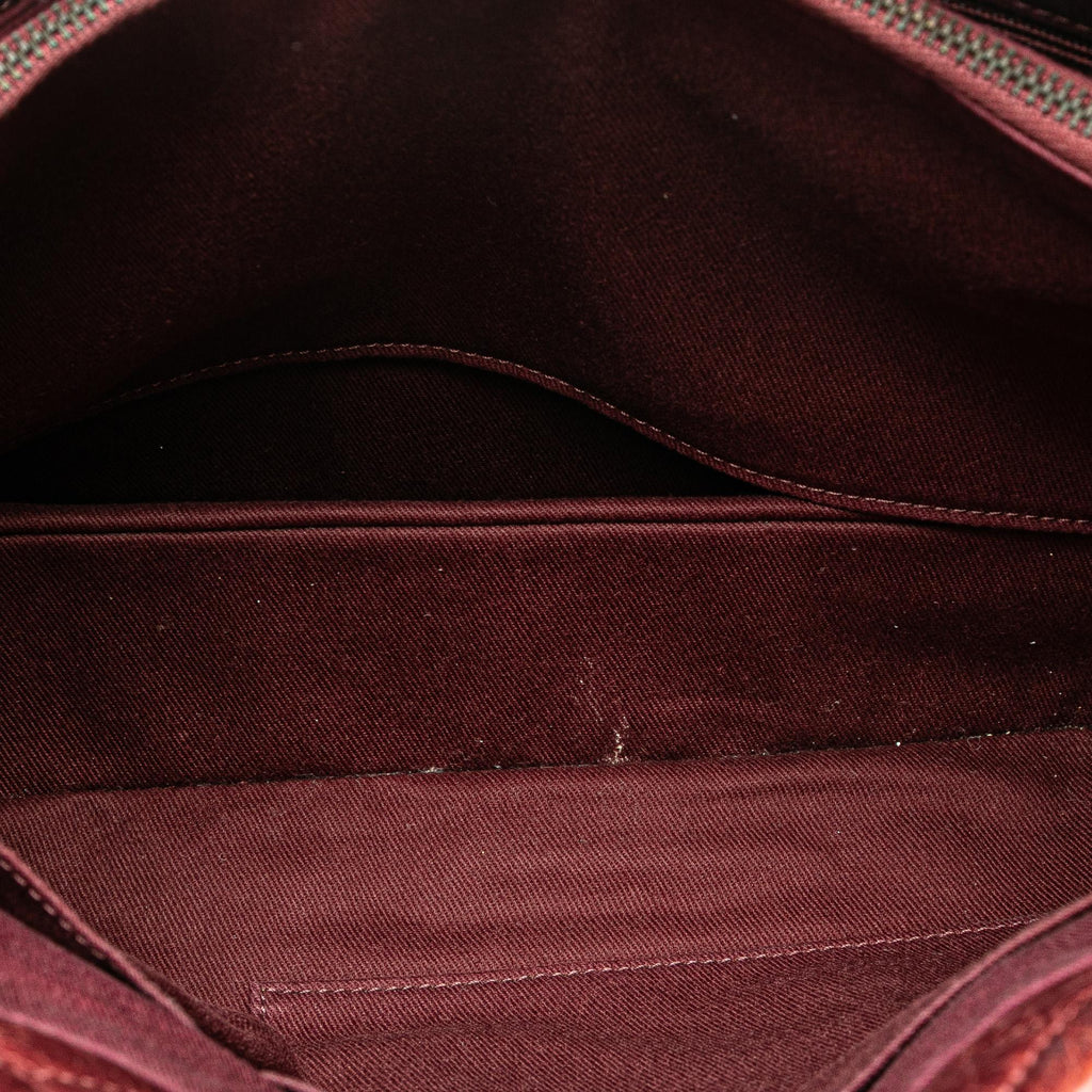 Chanel Quilted Aged Calfskin East West Tote