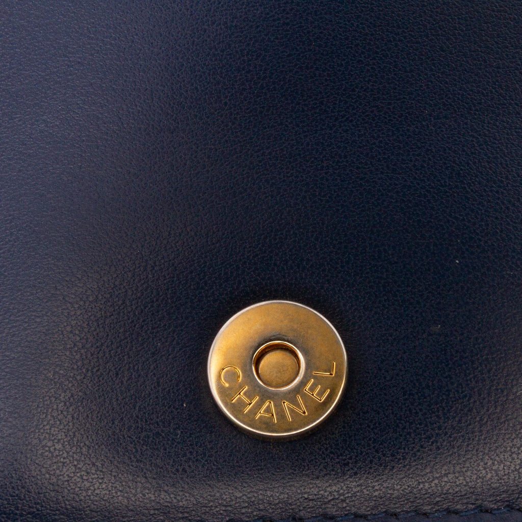 Chanel Quilted Aged Calfskin Gabrielle Wallet On Chain