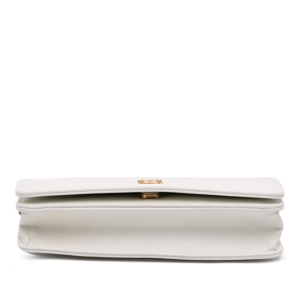 Chanel Quilted Aged Calfskin Gabrielle Wallet On Chain