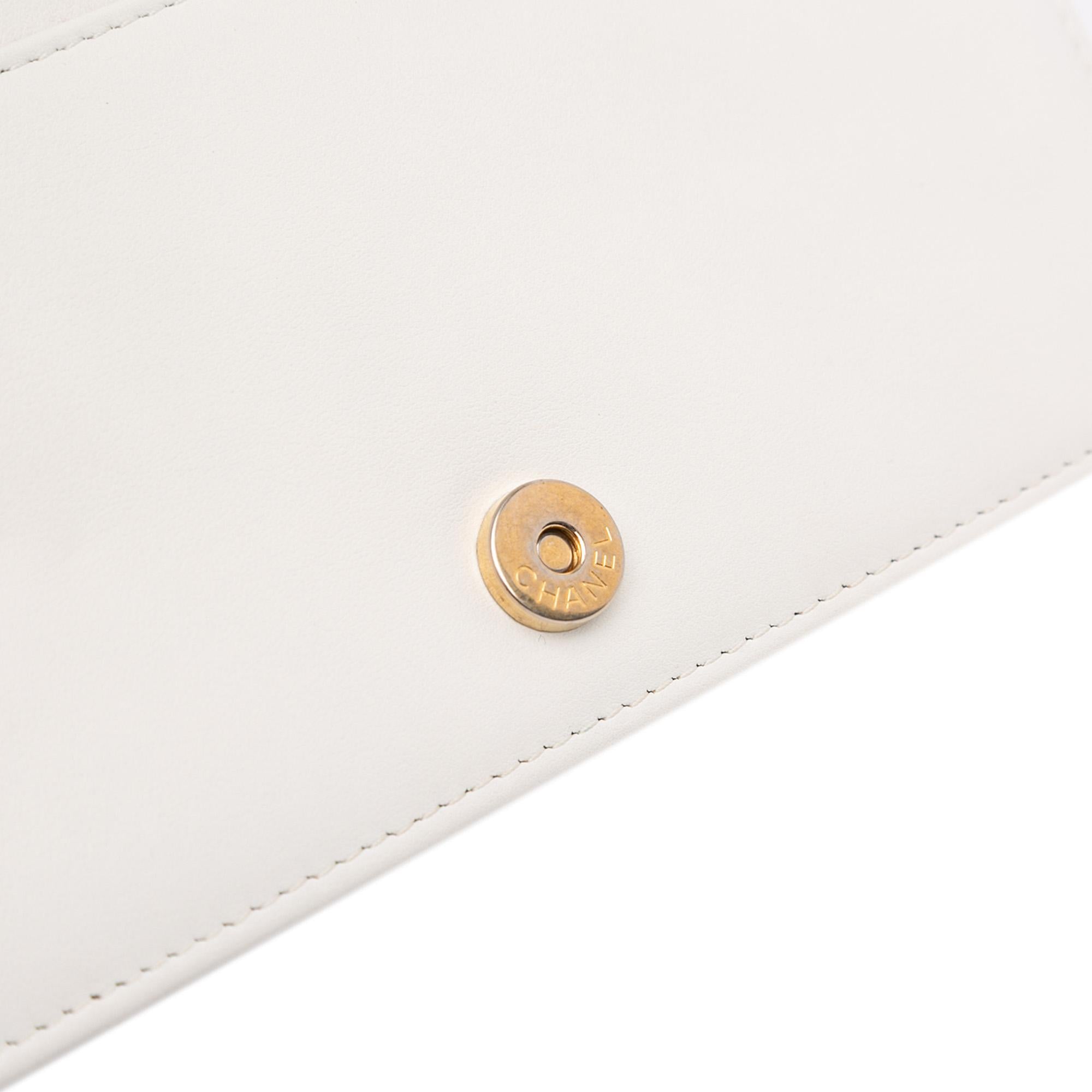 Chanel Quilted Aged Calfskin Gabrielle Wallet On Chain