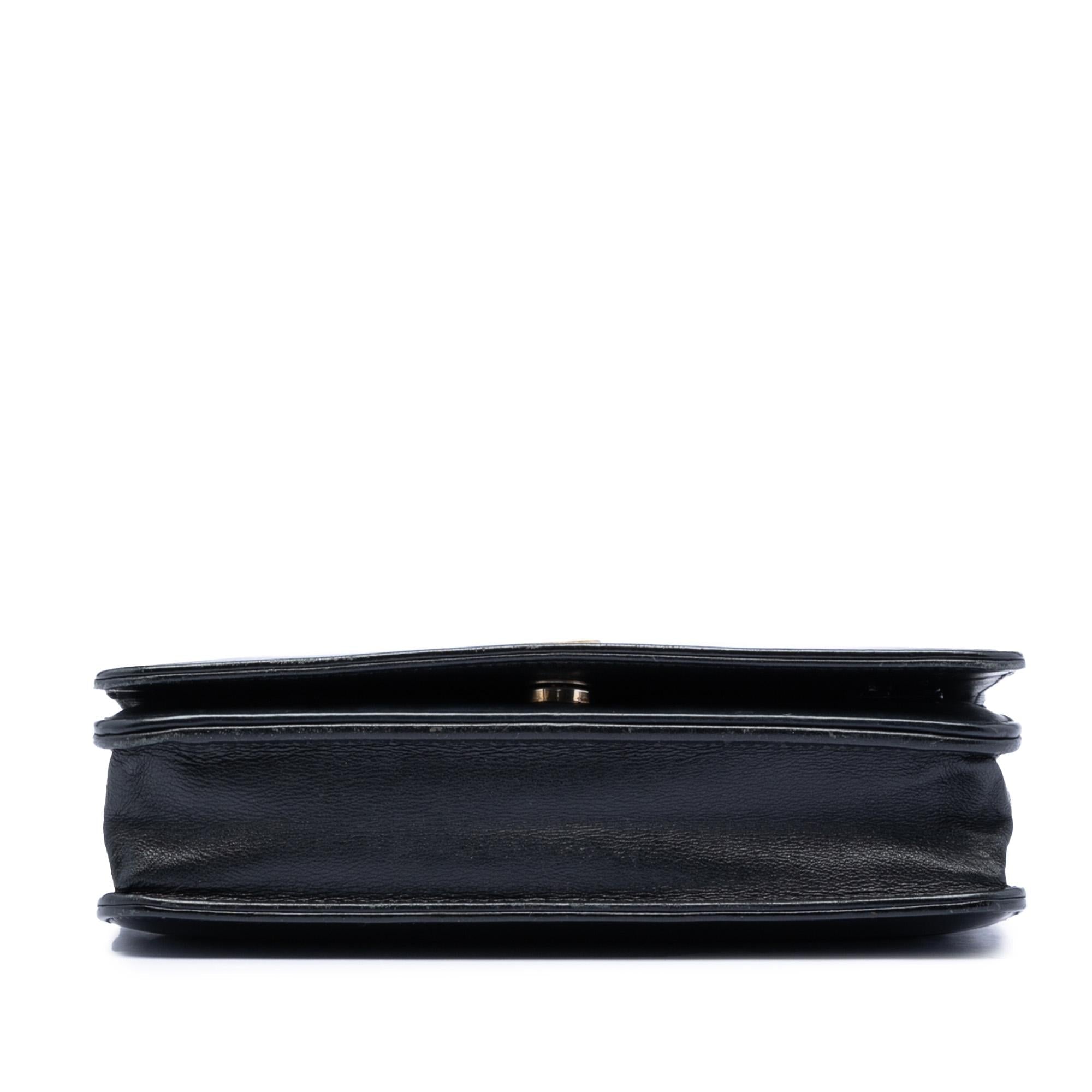 Chanel Quilted Aged Calfskin Gabrielle Wallet On Chain