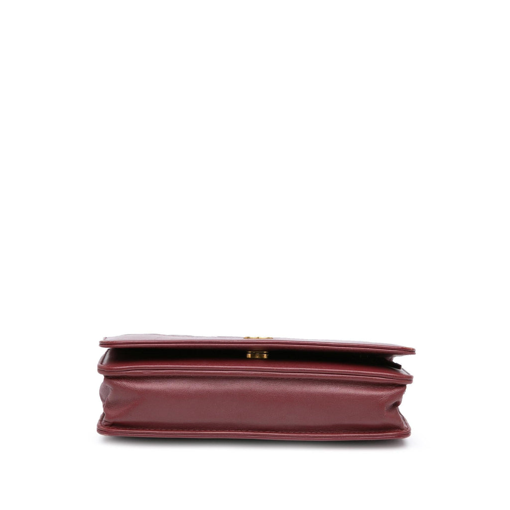 Chanel Quilted Aged Calfskin Gabrielle Wallet on Chain