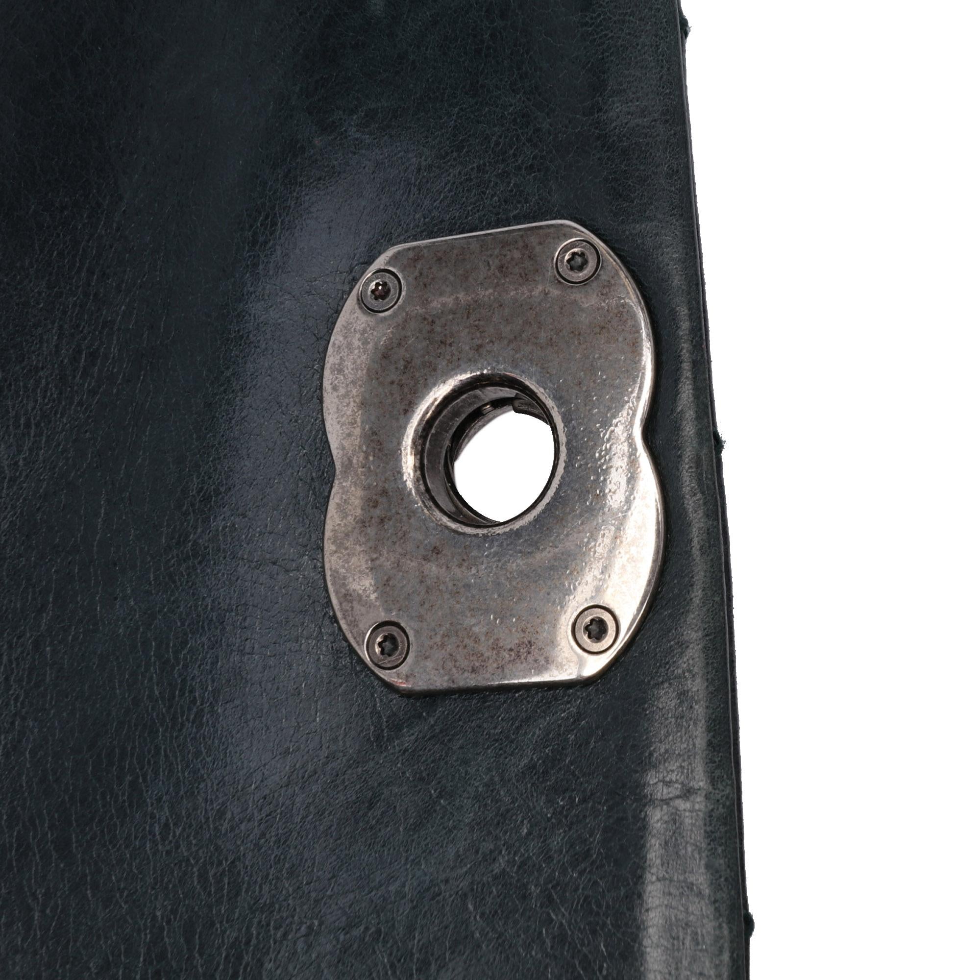 Chanel Quilted Aged Calfskin Logo Accordion Flap
