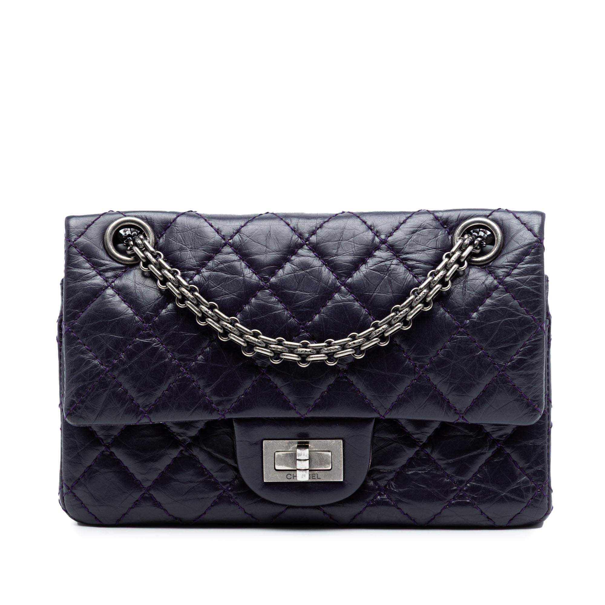 Chanel Quilted Aged Calfskin Reissue 2.55 Double Flap 224