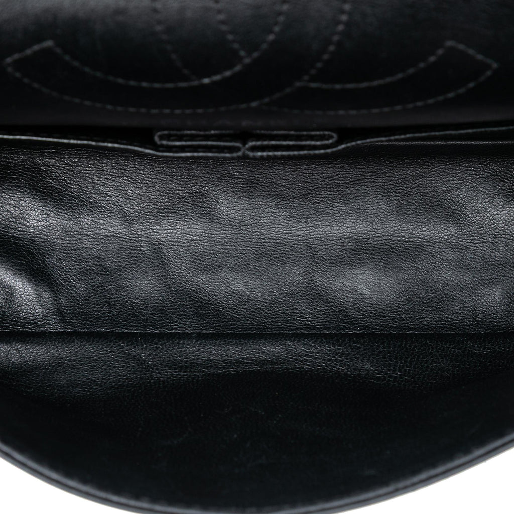 Chanel Quilted Aged Calfskin Reissue 2.55 Double Flap 225 with Mini Pouch