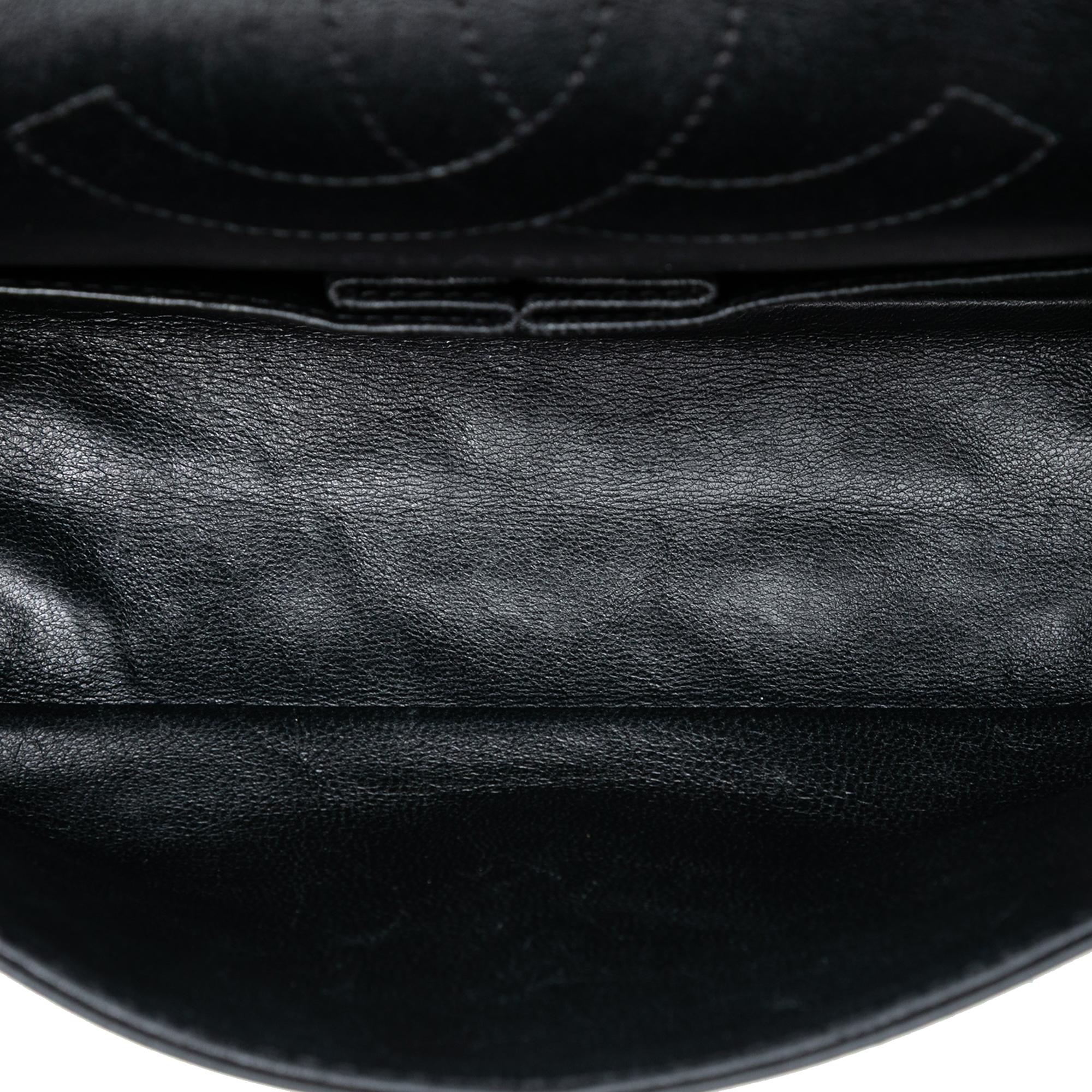 Chanel Quilted Aged Calfskin Reissue 2.55 Double Flap 225 with Mini Pouch