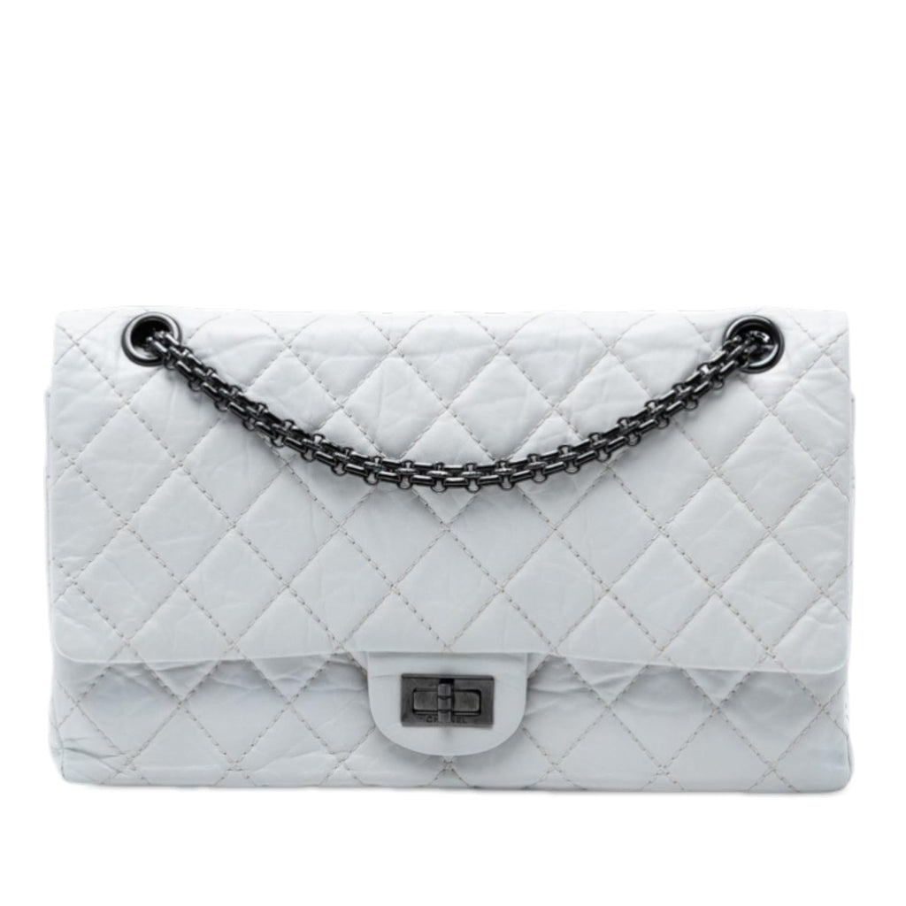 Chanel Quilted Aged Calfskin Reissue 2.55 Double Flap 225