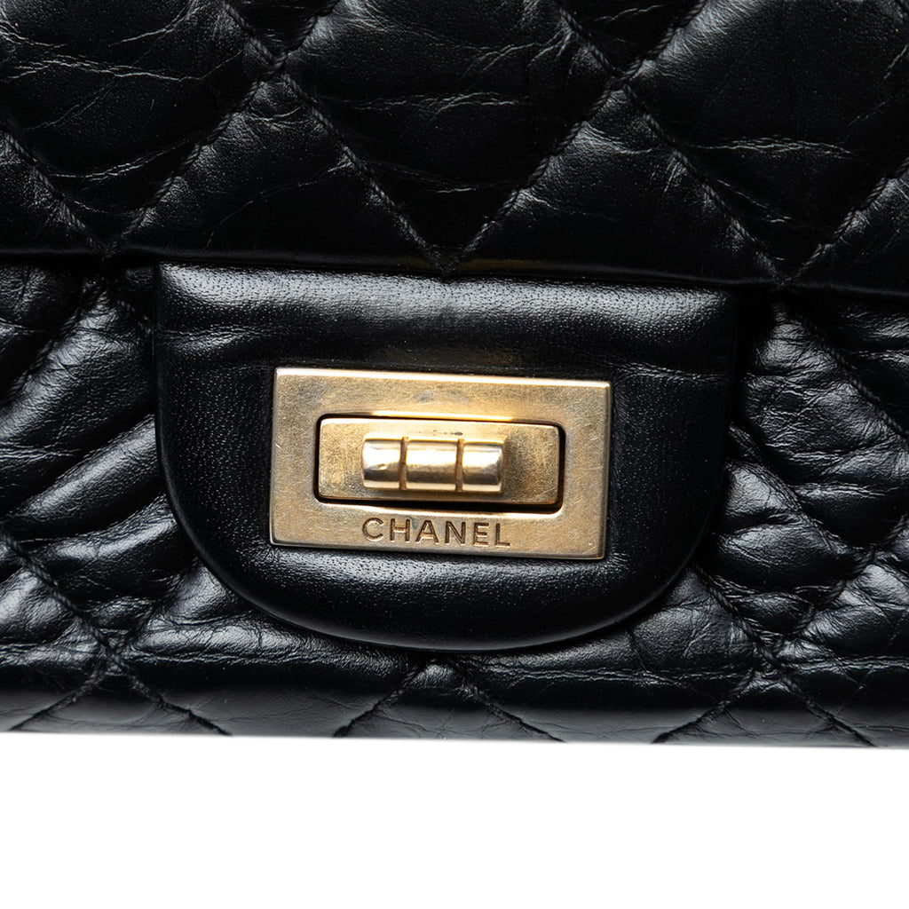 Chanel Quilted Aged Calfskin Reissue 2.55 Double Flap 225