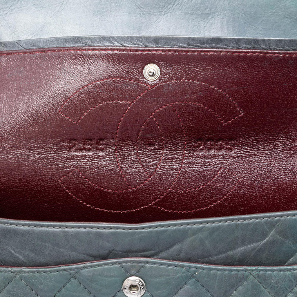 Chanel Quilted Aged Calfskin Reissue 2.55 Double Flap 225