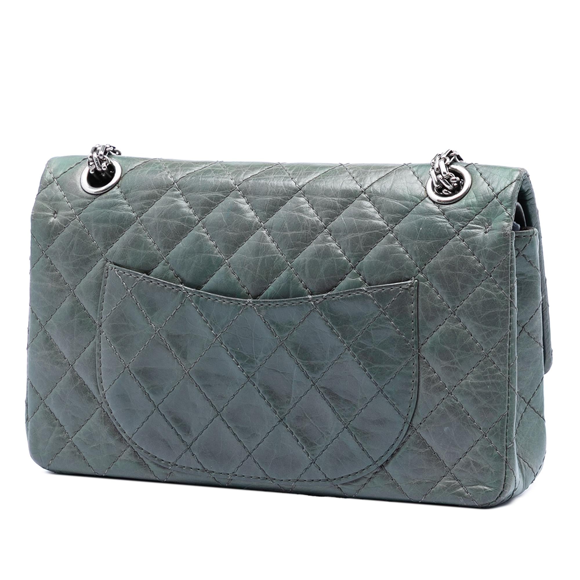 Chanel Quilted Aged Calfskin Reissue 2.55 Double Flap 225