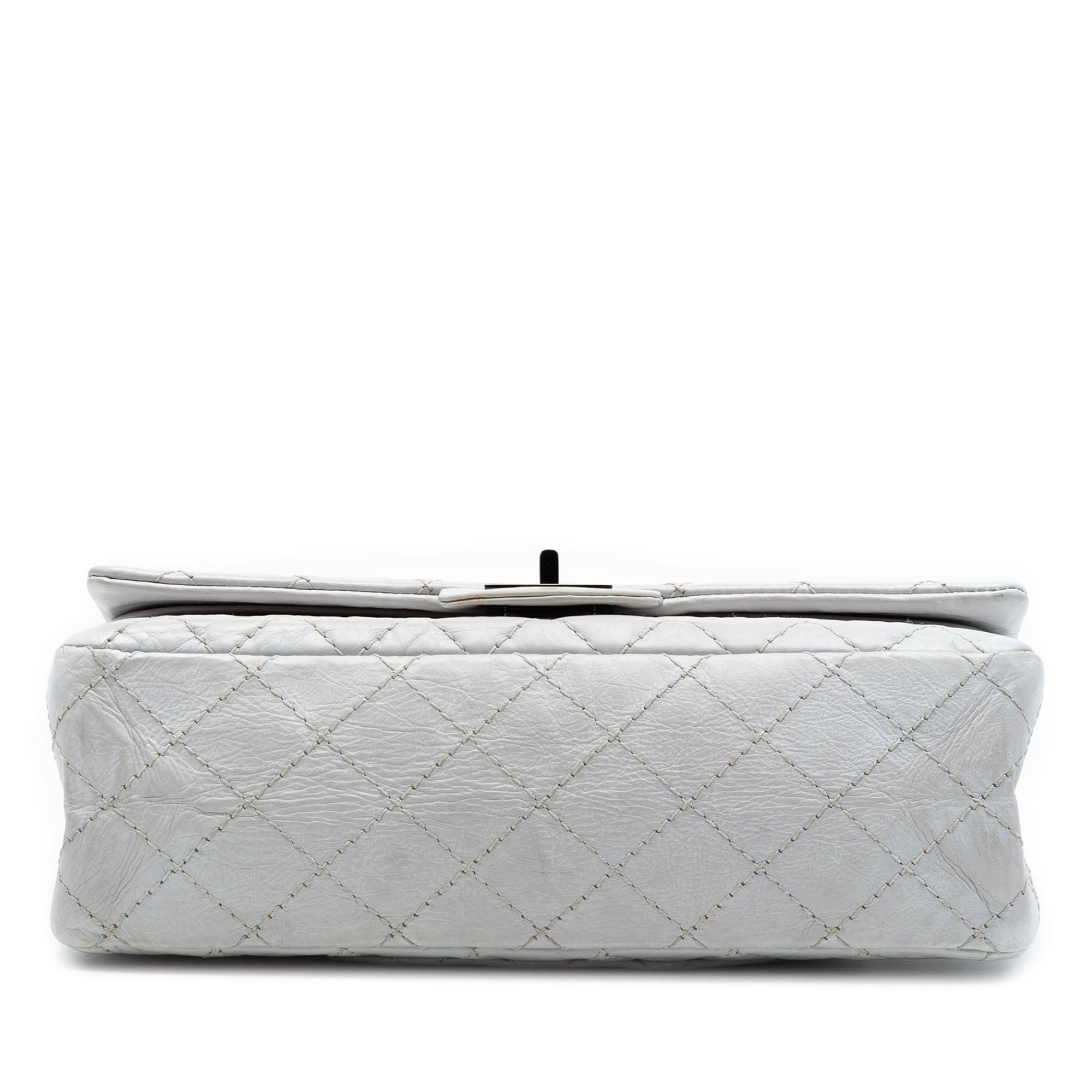 Chanel Quilted Aged Calfskin Reissue 2.55 Double Flap 225