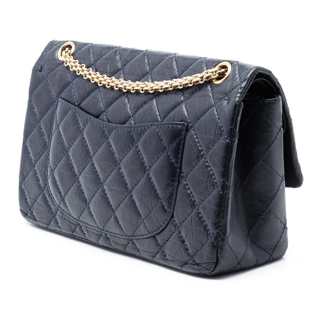 Chanel Quilted Aged Calfskin Reissue 2.55 Double Flap 226
