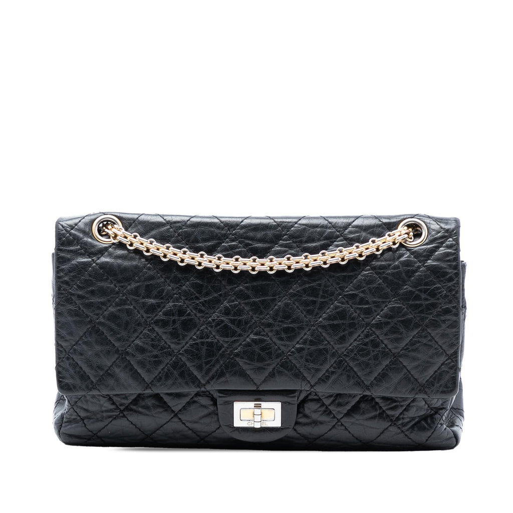 Chanel Quilted Aged Calfskin Reissue 2.55 Double Flap 226